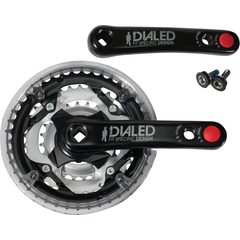 TREK Kids' Dialed 127/152mm 42/34/24T Black