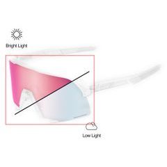 100% S3 Replacement Lens Rose Gold Mirror Photochromic