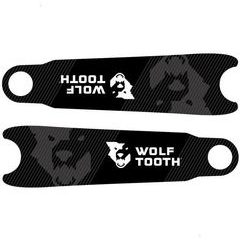 WOLF TOOTH CRANKSKINS černá