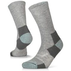 LORPEN MERINO HIKE LIGHT CREW W, LIGHT GRANITE