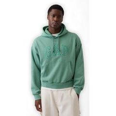 GAP 887090-01 Oversize mikina s logem VintageSoft Zelená