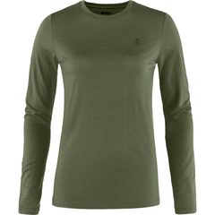 FJÄLLRÄVEN Abisko Wool LS W Laurel Green