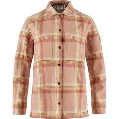 FJÄLLRÄVEN Singi Flannel Overshirt W, Chalk Rose-Dusty Rose