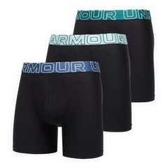 UNDER ARMOUR Ua Performance Tech Mesh - Solid 6in - 3pk REFRESH MINT