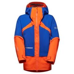 MAMMUT Eiger Nordwand Pro HS Hooded Jacket Men eiger orange-eiger blue