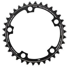 SRAM CRING ROAD 34T 11S S2 110 AL3 BTBLK