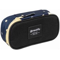 MEATFLY Pencil Case, Yellow Dots