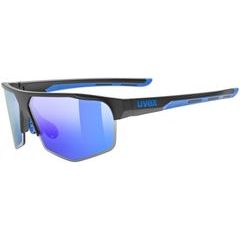 UVEX AXOS SET BLACK MATT/MIR.BLUE 2026