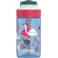 KAMBUKKA Láhev pro děti Lagoon 400 ml Blue Flamingo
