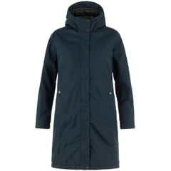 FJÄLLRÄVEN Kiruna Hydratic Padded Parka W Dark Navy