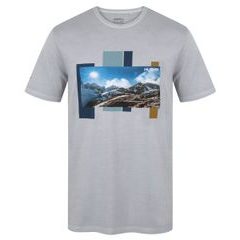 HUSKY Tee Skyline M light grey