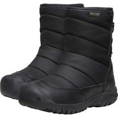 KEEN PUFFRIDER WP YOUTH black/steel grey