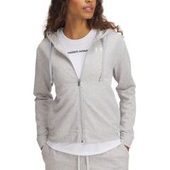 UNDER ARMOUR UA Rival Terry FZ šedá