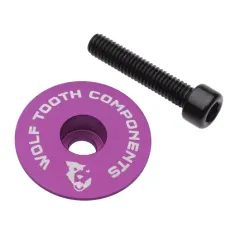 WOLF TOOTH ULTRALIGHT STEM CAP Flat Ultraviolet Purple