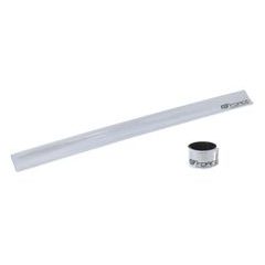 FORCE pásek reflexní FORCE samonavíjecí 38 cm, stříbrný