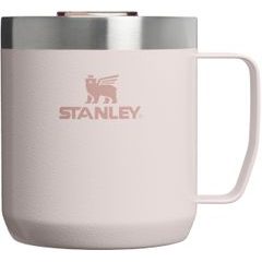STANLEY Stay-Hot Camp Mug 350 ml Hammertone Rose Quartz