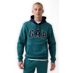 GAP 887220-00 Mikina s logem Zelená