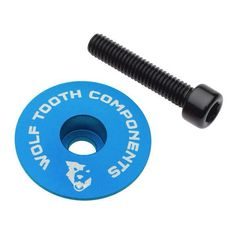 WOLF TOOTH ULTRALIGHT STEM CAP Flat modrá