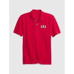 GAP 559938-00 Dětské polo tričko s logem Červená