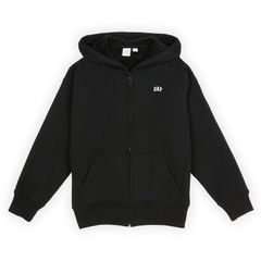 GAP 835289-00 Dětská zateplená sherpa mikina Černá
