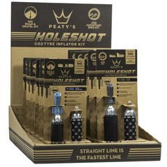 PEATYS HOLESHOT CO2 PUMPA + BOMBIČKY 2 KS - 6X 16G // 6X 25G - 12 COLOURS MIXED