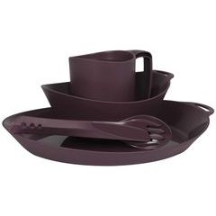 LIFEVENTURE Ellipse 4-Piece Set; purple
