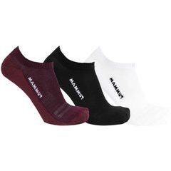 MAMMUT Everyday Low Socks 3 Pack white-vin-black