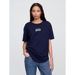 GAP 407990-07 Bavlněné tričko s logem Americana Tmavě modrá