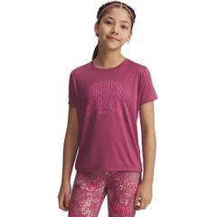 UNDER ARMOUR Tech Varsity Graphic SS-RED