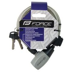 FORCE RON spiral with holder 185cm/8mm, clear