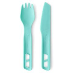 SEA TO SUMMIT Passage Cutlery Set - [2 Piece] - Blue, Aqua Sea Blue