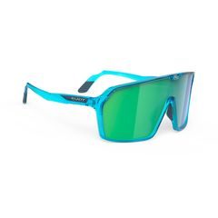 RUDY PROJECT SPINSHIELD crystal azure/multilaser green