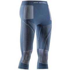 X-BIONIC ENERGY ACCUMULATOR 4.0 PANTS 3/4 WMN Mineral Blue/Arctic White