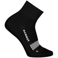 MAMMUT Hiking Full Cushion Quarter Socks black-white