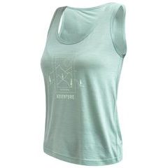SENSOR MERINO AIR SAY YES dámské triko bez rukávu basil green