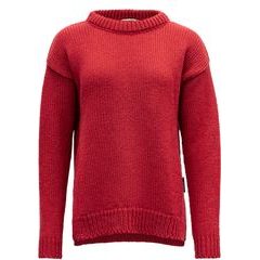 DEVOLD Nansen Wool Sweater Wmn, Hindberry