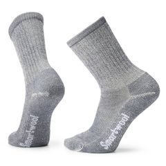 SMARTWOOL CLASSIC HIKE LIGHT CUSHION CREW, light gray