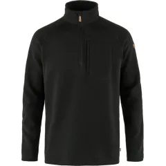 FJÄLLRÄVEN Övik Fleece Half Zip M, Black