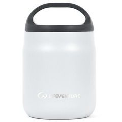 LIFEVENTURE Food Flask; 600 ml; light grey