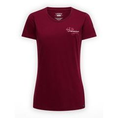 LA SPORTIVA Climb Flower T-Shirt W Redwood/Azalea