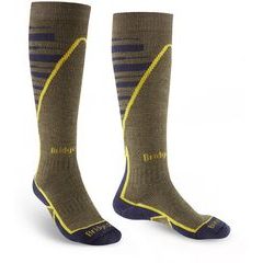 BRIDGEDALE Ski Midweight+ olive/navy