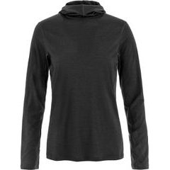 FJÄLLRÄVEN Abisko Wool Hoodie W Black
