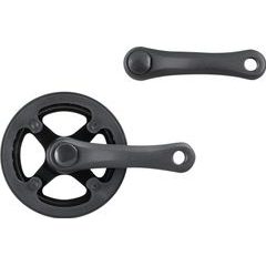 TREK Crankset Trek Wheel Top 28t With Guard 114mm Black