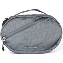 LIFEVENTURE Folding Wash Bag; grey