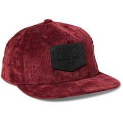 FOX Fixated Sb Hat Dark Maroon