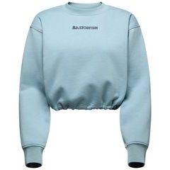 LA SPORTIVA Heritage Logo Crop Sweater W Limestone/Night Sky