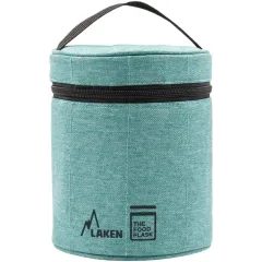 LAKEN Steel Food Thermos with Thermal Case 1000 ml Ocean Green