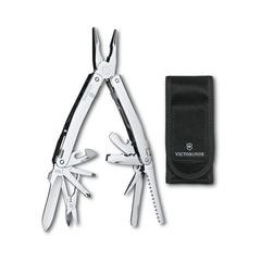 VICTORINOX Swiss Tool Spirit MX, silver, nylon pouch