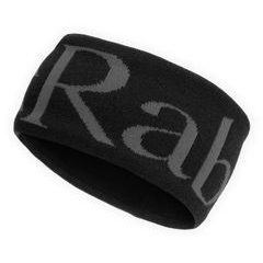 RAB Rab Knitted Logo Headband anthracite