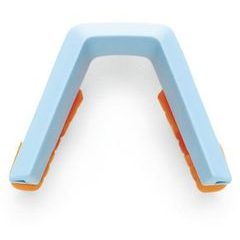 100% SPEEDCRAFT XS Nose Bridge Kit - Short - Soft Tact Two Tone Blue